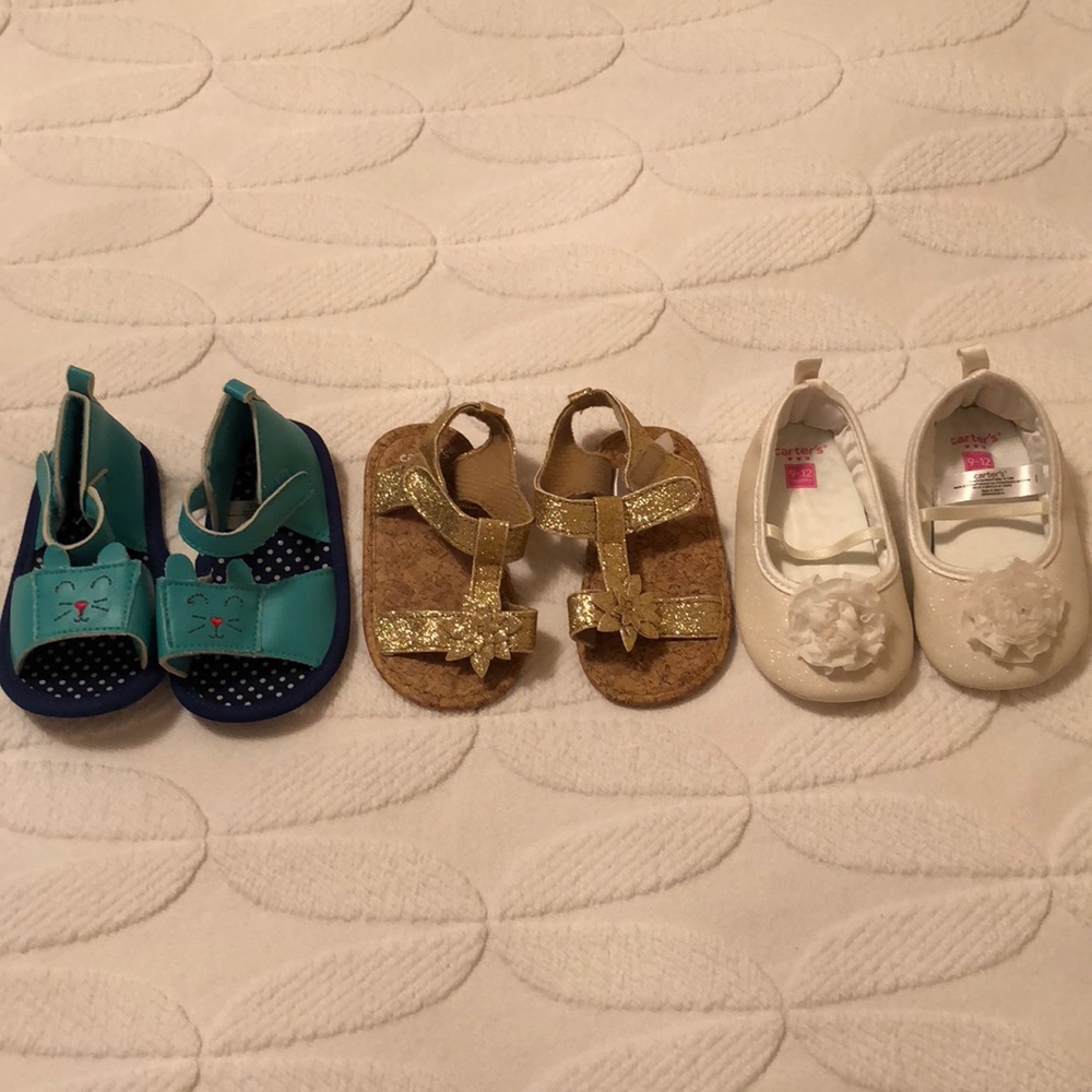 NEW Baby Girl Shoe Bundle